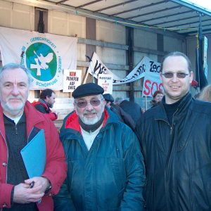 Klaus Friedrichs, Willi Nosbisch, Ludger Ernsting, die drei SPD Ratskandidaten für Spellen