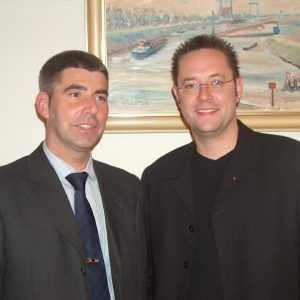Günter Hinnemann, der neue Vorsitzende des SPD Ortsvereins Friedrichsfeld/Spellen (links im Bild) und sein Stellvertreter Achim Gregorius (rechts im Bild)